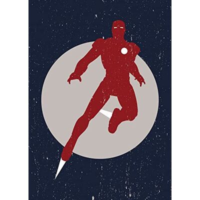 Komar Wall Picture Iron Man Fly Size: 50 x 70 cm Marvel/Children's Room/Wall Design Komar Wall Picture Iron Man Fly Size: 50 x 70 cm Marvel/Children's Room/Wall Design