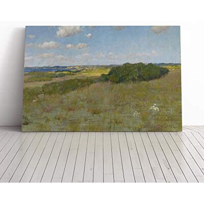 Big Box Art William Merritt Chase Sunlight and Shadow Shinnecock Hills Canvas Print Gallery Wrapped 30mm Frame Wall Art 30x20 inches Ready to Hang Modern Landscape Picture Living Room Lounge Office Big Box Art William Merritt Chase Sunlight and Shadow Shinnecock Hills Canvas Print Gallery Wrapped 30mm Frame Wall Art 30x20 inches Ready to Hang Modern Landscape Picture Living Room Lounge Office