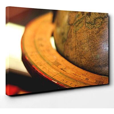 Big Box Art Globe World Map (2) Canvas Print Gallery Wrapped 30mm Frame Wall Art 24x16 inches Ready to Hang Modern Maps Picture Living Room Bedroom Lounge Office Big Box Art Globe World Map (2) Canvas Print Gallery Wrapped 30mm Frame Wall Art 24x16 inches Ready to Hang Modern Maps Picture Living Room Bedroom Lounge Office