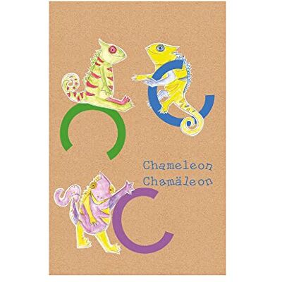 Komar Artistic Poster - abc animal c - 50x70cm - Artistic Poster Komar Artistic Poster - abc animal c - 50x70cm - Artistic Poster