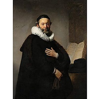 Fine Art Prints Rembrandt Portret Van Johannes Wtenbogaert Art Print Canvas Premium Wall Decor Poster Mural Fine Art Prints Rembrandt Portret Van Johannes Wtenbogaert Art Print Canvas Premium Wall Decor Poster Mural