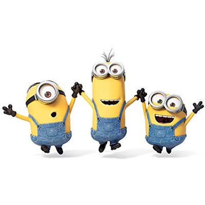 Pyramid Minions Jump Canvas Print, Multi-Colour, 50 x 100 cm Pyramid Minions Jump Canvas Print, Multi-Colour, 50 x 100 cm