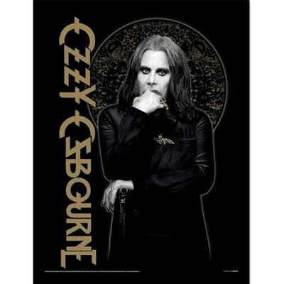 Pyramid Ozzy Osbourne (Gold) Collector Print 30x40cm – Official Licensed Rock Wall Art, Heavy Metal Music Poster for Fans & Collectors Pyramid Ozzy Osbourne (Gold) Collector Print 30x40cm – Official Licensed Rock Wall Art, Heavy Metal Music Poster for Fans & Collectors