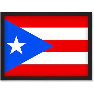 Artery8 - Puerto Rico Flag - Vexillology - A4 - Poster Artery8 - Puerto Rico Flag - Vexillology - A4 - Poster