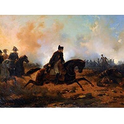 Fine Art Prints Bellange Napoleon Charging Battle Waterloo Painting Art Print Canvas Premium Wall Decor Poster Mural Fine Art Prints Bellange Napoleon Charging Battle Waterloo Painting Art Print Canvas Premium Wall Decor Poster Mural