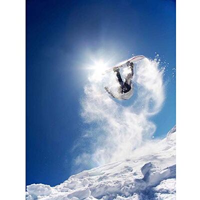 Wee Blue Coo Photography Sport Action Snowboard Jump Air Snow Art Print Poster Wall Decor 12X16 Inch Wee Blue Coo Photography Sport Action Snowboard Jump Air Snow Art Print Poster Wall Decor 12X16 Inch