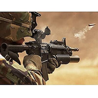 Fine Art Prints Military USA Soldier Firing Rifle Bullet Casing Photo Unframed Wall Art Print Poster Home Decor Premium Fine Art Prints Military USA Soldier Firing Rifle Bullet Casing Photo Unframed Wall Art Print Poster Home Decor Premium