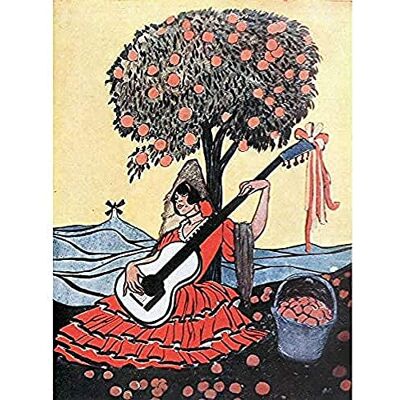 Fine Art Prints Lengo Sphere Spanish Guitar Woman Tree Painting Art Print Canvas Premium Wall Decor Poster Mural Fine Art Prints Lengo Sphere Spanish Guitar Woman Tree Painting Art Print Canvas Premium Wall Decor Poster Mural