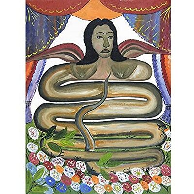 Fine Art Prints Hyppolite Damballah La Flambeau Occult Snake Painting Art Print Canvas Premium Wall Decor Poster Mural Fine Art Prints Hyppolite Damballah La Flambeau Occult Snake Painting Art Print Canvas Premium Wall Decor Poster Mural