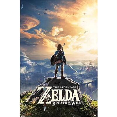Pyramid America The Legend of Zelda Breath of The Wild Hyrule Video Game Gaming Cool Wall Decor Art Print Poster 60x90 Pyramid America The Legend of Zelda Breath of The Wild Hyrule Video Game Gaming Cool Wall Decor Art Print Poster 60x90