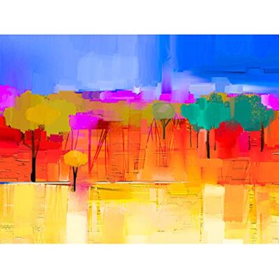 Fine Art Prints Abstract Landscape With Trees Large Wall Art Print Canvas Premium Poster Fine Art Prints Abstract Landscape With Trees Large Wall Art Print Canvas Premium Poster