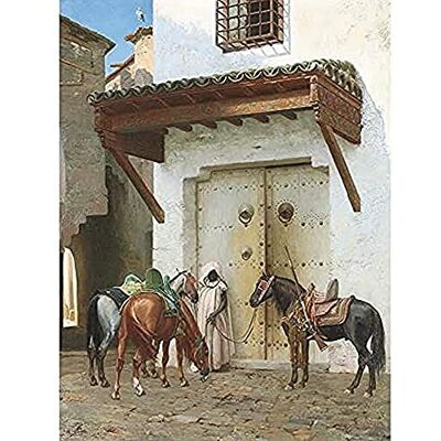 Fine Art Prints Gerome Horses Held By Slave Painting Art Print Canvas Premium Wall Decor Poster Mural Fine Art Prints Gerome Horses Held By Slave Painting Art Print Canvas Premium Wall Decor Poster Mural