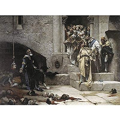 Fine Art Prints Del Alisal Huesca Bell King Monk Painting Art Print Canvas Premium Wall Decor Poster Mural Fine Art Prints Del Alisal Huesca Bell King Monk Painting Art Print Canvas Premium Wall Decor Poster Mural