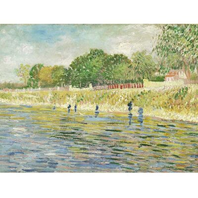 Fine Art Prints Vincent Van Gogh Bank Of The Seine Large Art Print Poster Wall Decor Premium Mural Fine Art Prints Vincent Van Gogh Bank Of The Seine Large Art Print Poster Wall Decor Premium Mural