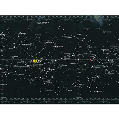 Artery8 Space CSM-TEC Apollo 11 Star Chart Map Galaxy Art Print Canvas Premium Wall Decor Poster Mural Artery8 Space CSM-TEC Apollo 11 Star Chart Map Galaxy Art Print Canvas Premium Wall Decor Poster Mural