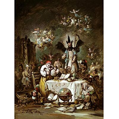 Fine Art Prints Velazquez Allegorical Caprice Avarice Painting Art Print Canvas Premium Wall Decor Poster Mural Fine Art Prints Velazquez Allegorical Caprice Avarice Painting Art Print Canvas Premium Wall Decor Poster Mural