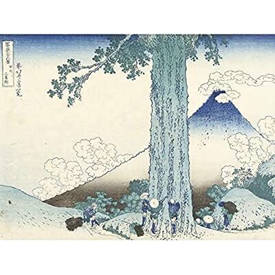Artery8 Hokusai Mishima Mountain Pass Kai Province Japanese Art Print Canvas Premium Wall Decor Poster Mural Artery8 Hokusai Mishima Mountain Pass Kai Province Japanese Art Print Canvas Premium Wall Decor Poster Mural