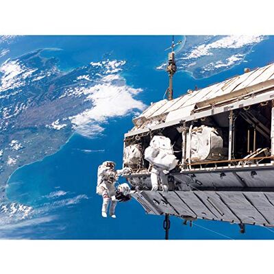 Fine Art Prints Space NASA STS-116 Spacewalk International Station Photo Art Print Canvas Premium Wall Decor Poster Mural Fine Art Prints Space NASA STS-116 Spacewalk International Station Photo Art Print Canvas Premium Wall Decor Poster Mural