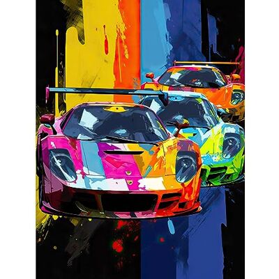 Artery8 Sport Racing Cars Vibrant Supercar Race Mancave Gift for Him Extra Large XL Wall Art Poster Print Artery8 Sport Racing Cars Vibrant Supercar Race Mancave Gift for Him Extra Large XL Wall Art Poster Print