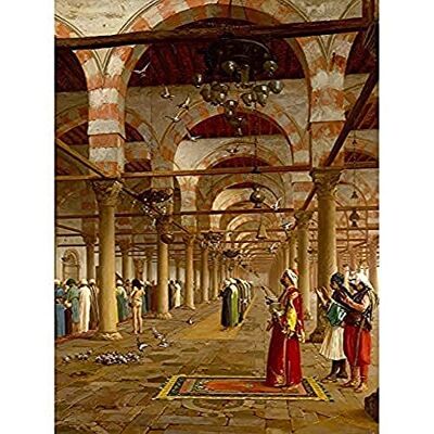 Fine Art Prints Gerome Prayer Mosque Islamic Painting Unframed Wall Art Print Poster Home Decor Premium Fine Art Prints Gerome Prayer Mosque Islamic Painting Unframed Wall Art Print Poster Home Decor Premium