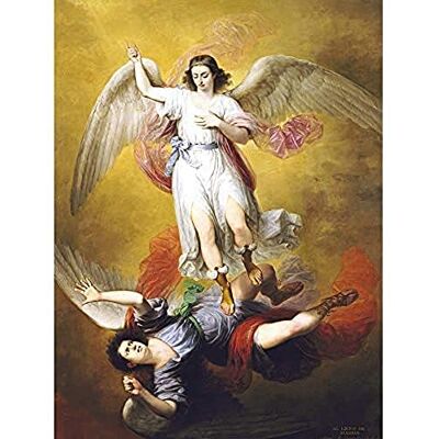 Fine Art Prints Esquivel The Fall Of Lucifer Angel Biblical Bible Painting Unframed Wall Art Print Poster Home Decor Premium Fine Art Prints Esquivel The Fall Of Lucifer Angel Biblical Bible Painting Unframed Wall Art Print Poster Home Decor Premium