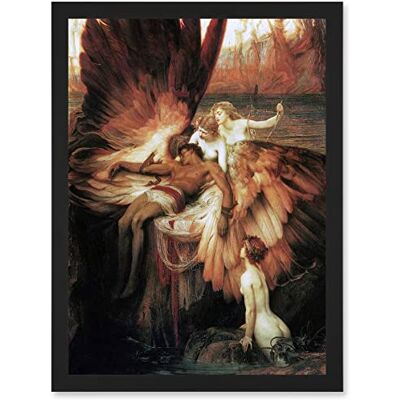 Artery8 - James Mourning For Icarus - Framed - Art Print Artery8 - James Mourning For Icarus - Framed - Art Print