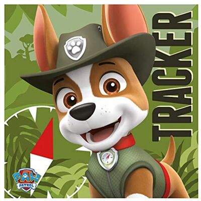 Pyramid "Paw Patrol Tracker Canvas Print, Multi-Colour, 40 x 40 x 1.3 cm Pyramid "Paw Patrol Tracker Canvas Print, Multi-Colour, 40 x 40 x 1.3 cm