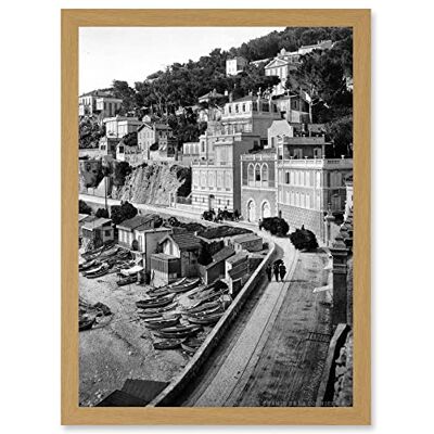 Artery8 - Corniche Road I Marseilles - Framed Wall Art Print Artery8 - Corniche Road I Marseilles - Framed Wall Art Print