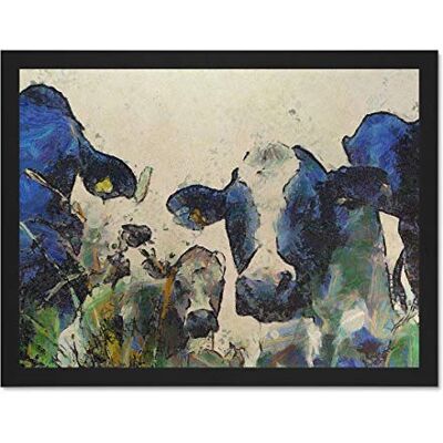 Wee Blue Coo Nature Cow Cattle Farm Animal Home Large Framed Art Print Poster Wall Decor 18x24 inch Wee Blue Coo Nature Cow Cattle Farm Animal Home Large Framed Art Print Poster Wall Decor 18x24 inch