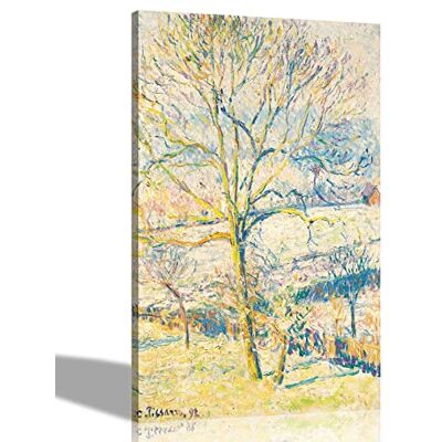 Artley Prints The Great Walnut Tree By Camille Pissarro Canvas Wall Art Prints Quality Poster Pictures Framed Artwork Hanging Wall Decor Home Office Bedroom Photos 40 x 60cm (16 x 24 inches) Artley Prints The Great Walnut Tree By Camille Pissarro Canvas Wall Art Prints Quality Poster Pictures Framed Artwork Hanging Wall Decor Home Office Bedroom Photos 40 x 60cm (16 x 24 inches)