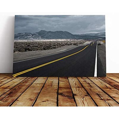 Big Box Art Landscape California Mountain Open Road (2) Canvas Print Gallery Wrapped 30mm Frame Wall Art 20x14 inches Ready to Hang Modern Landscape Picture Living Room Bedroom Lounge Office Big Box Art Landscape California Mountain Open Road (2) Canvas Print Gallery Wrapped 30mm Frame Wall Art 20x14 inches Ready to Hang Modern Landscape Picture Living Room Bedroom Lounge Office