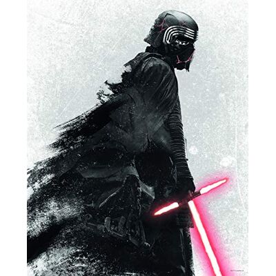 Komar Wall Picture Star Wars EP9 Kylo Vader Shadow Children's Room Decoration Art Print Without Frame Available in 3 Sizes, Colourful, WB173-40x50 Komar Wall Picture Star Wars EP9 Kylo Vader Shadow Children's Room Decoration Art Print Without Frame Available in 3 Sizes, Colourful, WB173-40x50