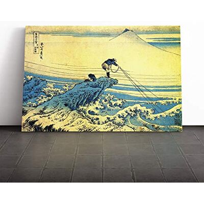 Big Box Art Wall Hokusai Kai Province Japanese Oriental Art Vol.2 Canvas Print Gallery Wrapped 30mm Frame Wall Art 20x14 inches Ready to Hang Asian Picture Living Room Bedroom Lounge Office Big Box Art Wall Hokusai Kai Province Japanese Oriental Art Vol.2 Canvas Print Gallery Wrapped 30mm Frame Wall Art 20x14 inches Ready to Hang Asian Picture Living Room Bedroom Lounge Office