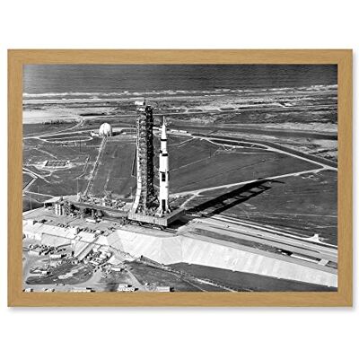 Artery8 - Space Nasa Apollo 11 Saturn V - A4 - Wall Art Print Artery8 - Space Nasa Apollo 11 Saturn V - A4 - Wall Art Print
