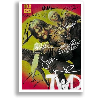 Mounted Gifts Trading The Walking Dead Full Cast Signed Autograph Signature A4 Poster Photo Print Photograph Artwork Wall Art Picture Present Memorabilia Gift (TWD, A4 Poster Only) Mounted Gifts Trading The Walking Dead Full Cast Signed Autograph Signature A4 Poster Photo Print Photograph Artwork Wall Art Picture Present Memorabilia Gift (TWD, A4 Poster Only)