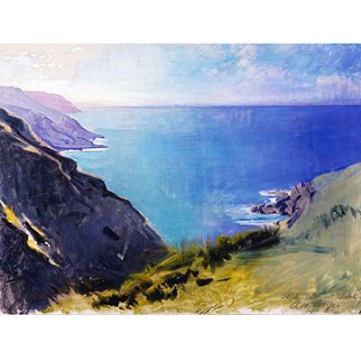 Fine Art Prints Thayer Cornish Headlands Ocean Landscape Painting Large Print Poster Wall Art Decor Picture Fine Art Prints Thayer Cornish Headlands Ocean Landscape Painting Large Print Poster Wall Art Decor Picture