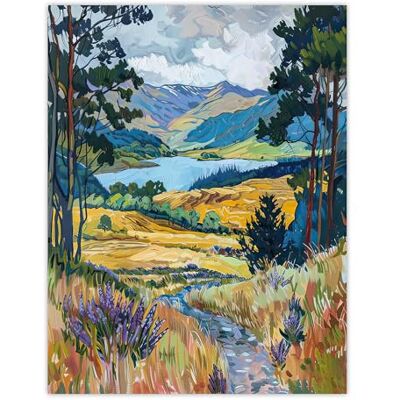 Artery8 Loch Lomond Scottish Landscape Nature Lover Living Room Large Wall Art Poster Print Thick Paper 18X24 Inch Artery8 Loch Lomond Scottish Landscape Nature Lover Living Room Large Wall Art Poster Print Thick Paper 18X24 Inch