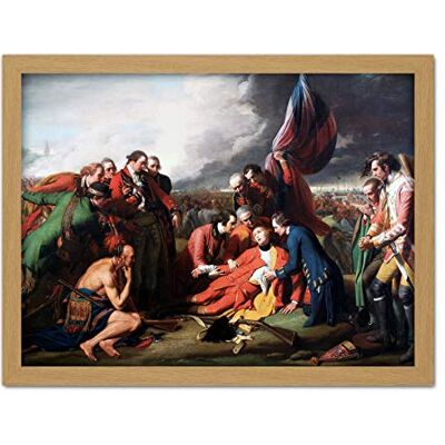 Fine Art Prints West Death General Wolfe Battle Quebec War Painting Large Framed Art Print Poster Wall Decor 18x24 in Fine Art Prints West Death General Wolfe Battle Quebec War Painting Large Framed Art Print Poster Wall Decor 18x24 in