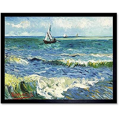 Fine Art Prints Vincent Van Gogh Zeegezicht Bij Les Saintes Maries De La Mer Unframed Wall Art Print Poster Home Decor Premium Fine Art Prints Vincent Van Gogh Zeegezicht Bij Les Saintes Maries De La Mer Unframed Wall Art Print Poster Home Decor Premium