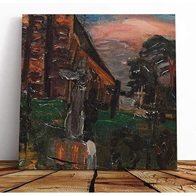 Big Box Art Canvas Print Wall Art Henry Le Fauconnier The Graveyard Mounted & Stretched Box Frame Picture Home Decor for Kitchen, Living Room, Bedroom, Hallway, Multi-Colour, 14x14 Inch Big Box Art Canvas Print Wall Art Henry Le Fauconnier The Graveyard Mounted & Stretched Box Frame Picture Home Decor for Kitchen, Living Room, Bedroom, Hallway, Multi-Colour, 14x14 Inch