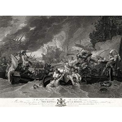 Fine Art Prints Woollett 9 Years War Battle La Hogue Illustration Art Print Canvas Premium Wall Decor Poster Mural Fine Art Prints Woollett 9 Years War Battle La Hogue Illustration Art Print Canvas Premium Wall Decor Poster Mural