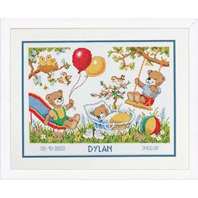 Vervaco Cross Stitch Kit - Pre-counted Design for Kids Vervaco Cross Stitch Kit - Pre-counted Design for Kids