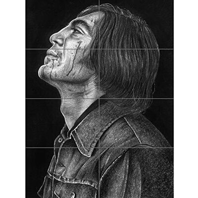 Artery8 No Country Old Men Anton Chigurh Wayne Maguire XL Giant Panel Poster (8 Sections) Artery8 No Country Old Men Anton Chigurh Wayne Maguire XL Giant Panel Poster (8 Sections)