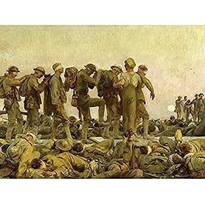 Fine Art Prints Singer Sargent Gassed Soldiers WWI War Painting Unframed Wall Art Print Poster Home Decor Premium Fine Art Prints Singer Sargent Gassed Soldiers WWI War Painting Unframed Wall Art Print Poster Home Decor Premium