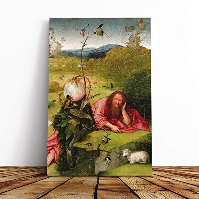 Big Box Art Canvas Print Wall Art Hieronymous Bosch John The Baptist Mounted & Stretched Box Frame Picture Home Decor for Kitchen, Living Room, Bedroom, Hallway, Multi-Colour, 20x14 Inch Big Box Art Canvas Print Wall Art Hieronymous Bosch John The Baptist Mounted & Stretched Box Frame Picture Home Decor for Kitchen, Living Room, Bedroom, Hallway, Multi-Colour, 20x14 Inch