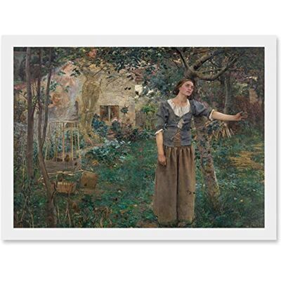 Artery8 - Jules Bastien-Lepage - Joan Of Arc - Framed Art Artery8 - Jules Bastien-Lepage - Joan Of Arc - Framed Art