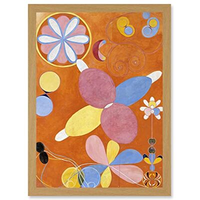 Artery8 - Hilma Af Klint Group IV No 4 - Framed Wall Art Artery8 - Hilma Af Klint Group IV No 4 - Framed Wall Art