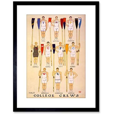 Wee Blue Coo 9x7 '' SPORT ROWING COLLEGE CREW AMERICAN UNIVERSITY FRAMED ART PRINT F97X759 Wee Blue Coo 9x7 '' SPORT ROWING COLLEGE CREW AMERICAN UNIVERSITY FRAMED ART PRINT F97X759