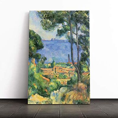 Big Box Art Paul Cezanne Landscape Canvas Wall Art Print 20x14 Inch Big Box Art Paul Cezanne Landscape Canvas Wall Art Print 20x14 Inch