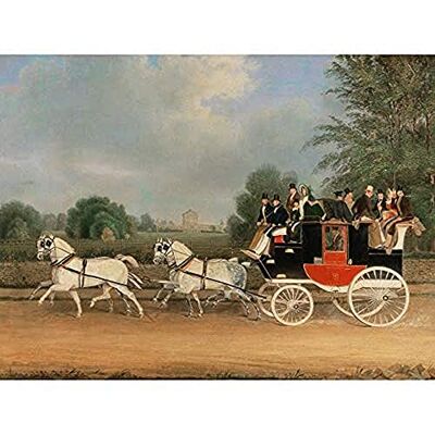 Fine Art Prints Pollard London Farringdon Coach Buckland House Painting Unframed Wall Art Print Poster Home Decor Premium Fine Art Prints Pollard London Farringdon Coach Buckland House Painting Unframed Wall Art Print Poster Home Decor Premium